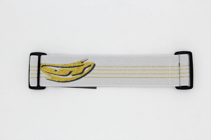 JT Paintball Spectra Proflex Woven Strap - LE White and Gold Banana Logo