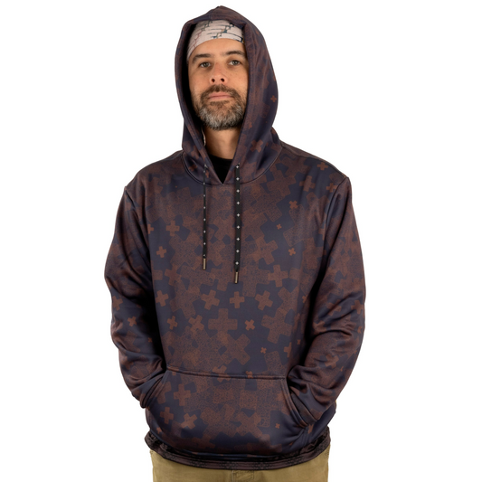 HOMRESIS - DARK FALLING CRUX SUBLIMATED HOODY