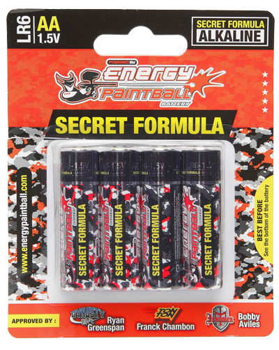 PILES ENERGY PAINTBALL AA 1.5V