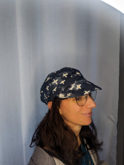 CASQUETTE GAVROCHE  BLUE CRUX HORMESIS/ WOMAN