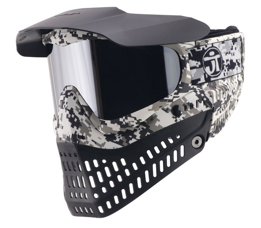 Masques JT PRO-FLEX LTD Digital Snow Camo BLACK