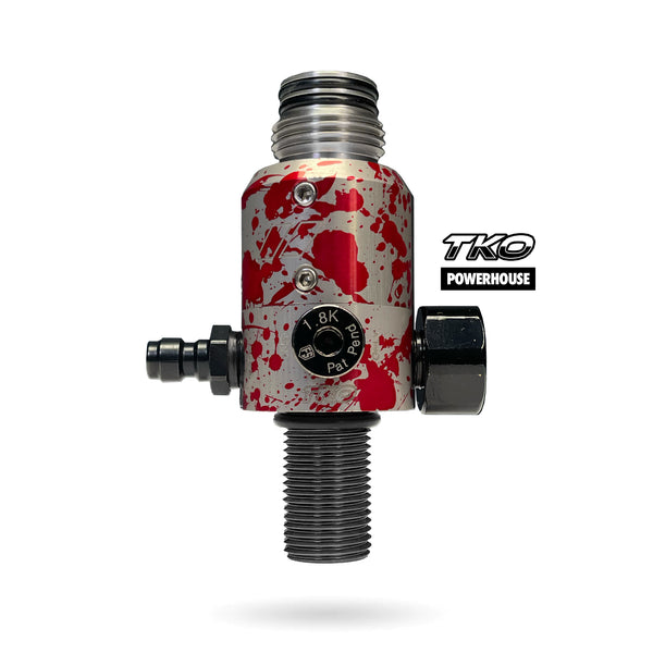 POWERHOUSE TKO REGULATEUR -  BLOOD SPLATTER -300 BARS/4500 PSI