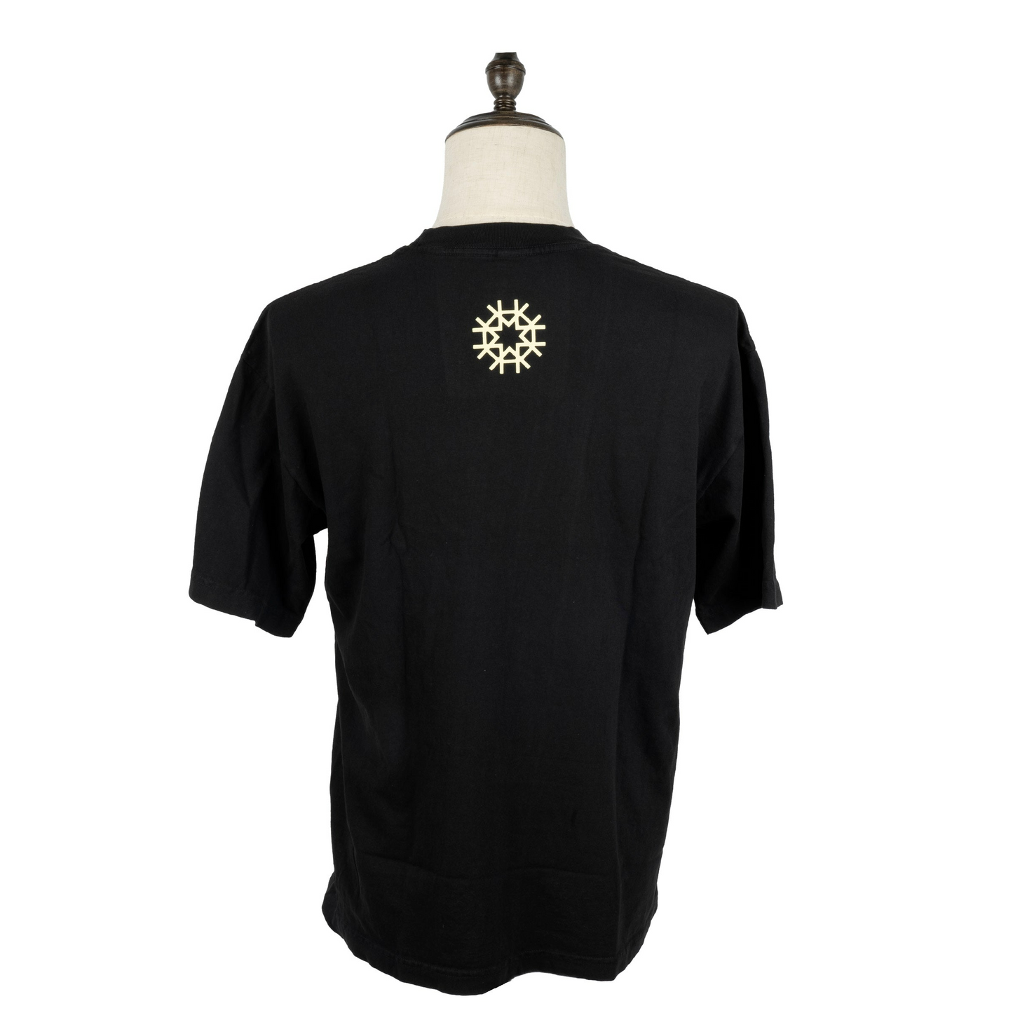 HORMESIS T SHIRT BLACK WHEEL 100% COTTON