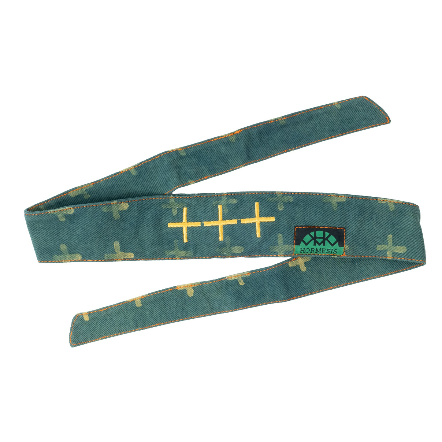 HEADBAND HORMESIS  INVISIBLE TRIPLE CRUX GREEN